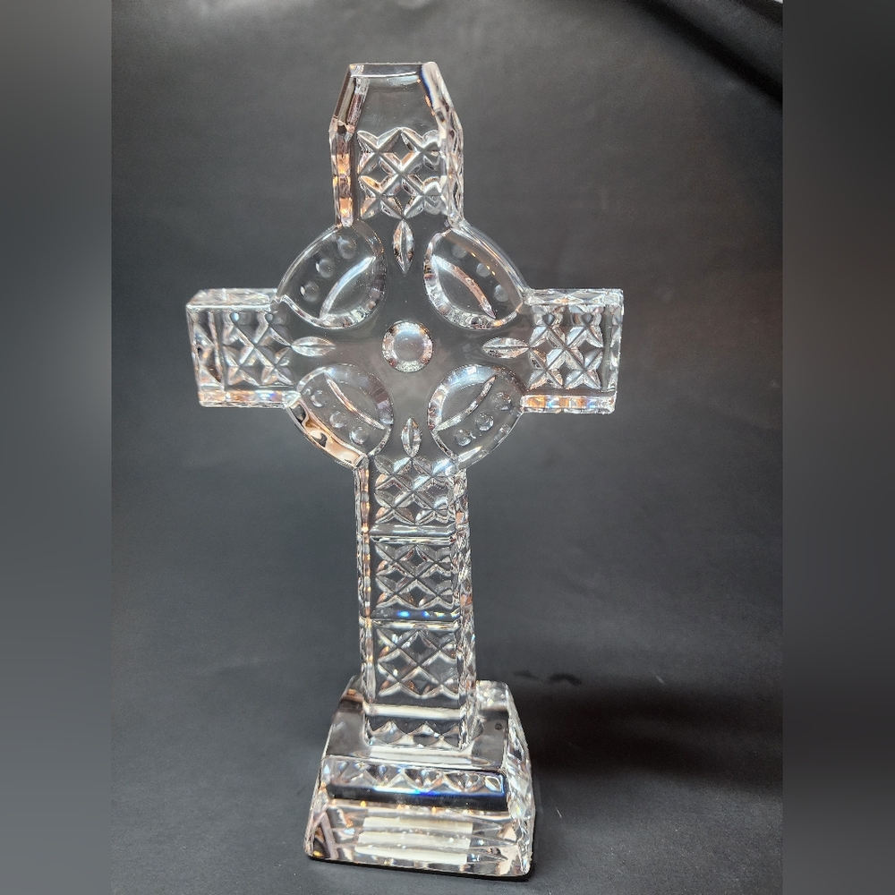 Waterford Celtic Crystal Cross, 8.25"